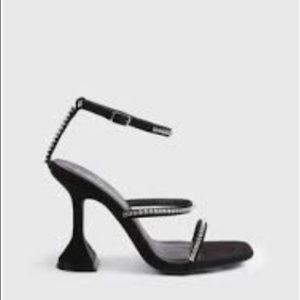 Brand new diamanté heels